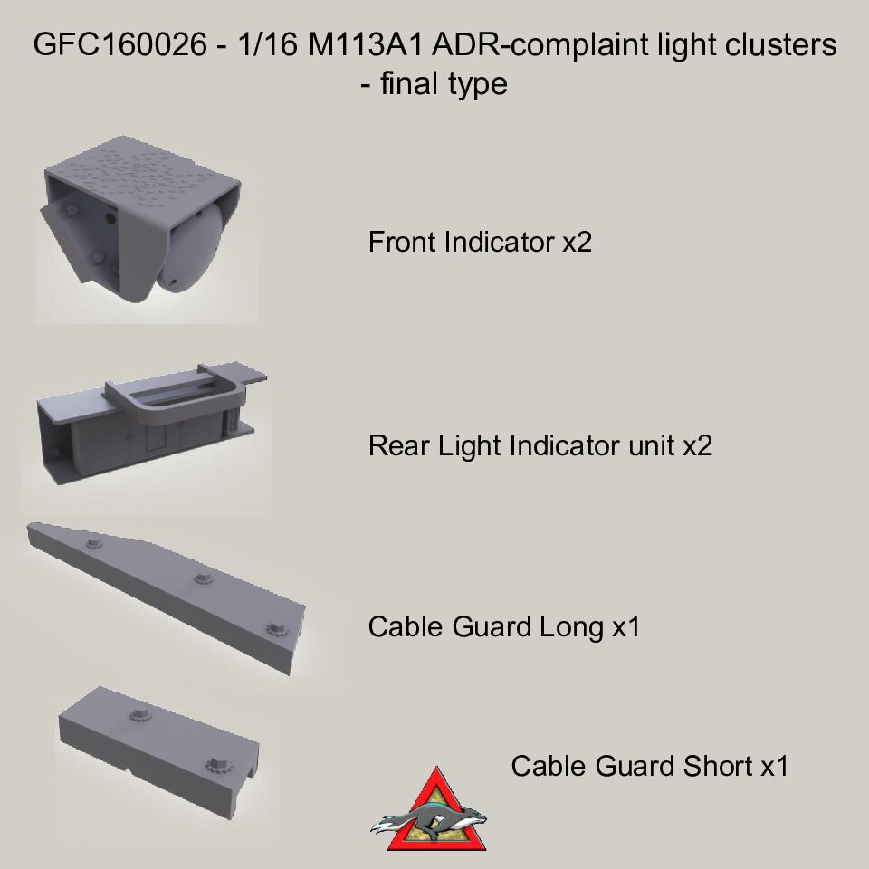 1/16 M113A1 ADR-complaint light clusters - final type - Image 2